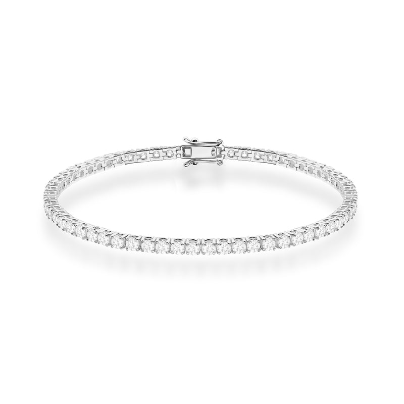 Bratara Aur 14K cu Diamante de Laborator 3.48 ct, imaginea 4 din 6
