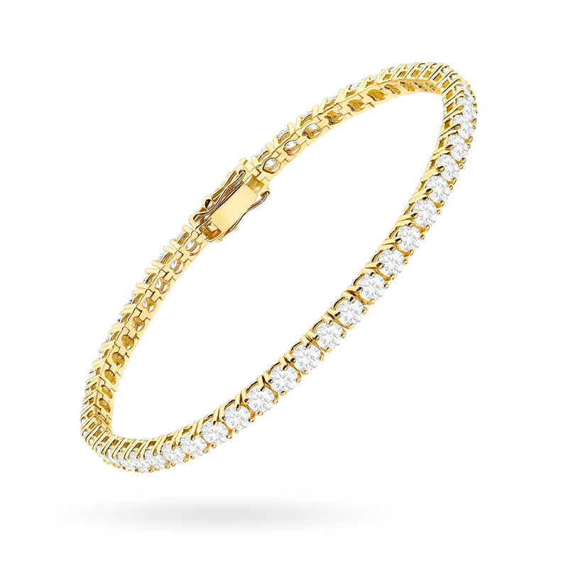 Bratara Aur 14K cu Diamante de Laborator 6.48 ct, imaginea 2 din 6