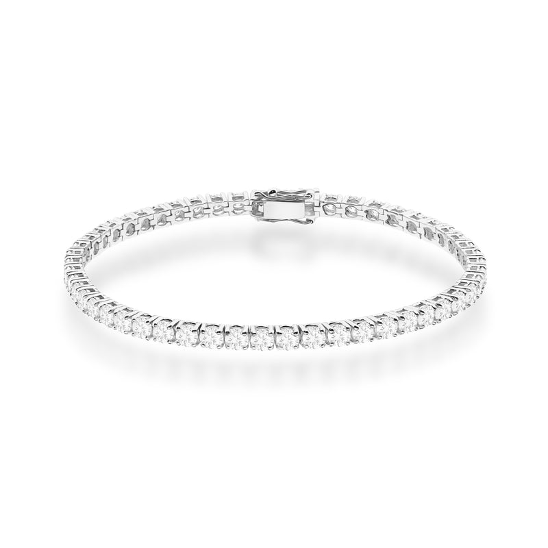 Bratara Aur 14K cu Diamante de Laborator 7.20 ct, imaginea 4 din 6