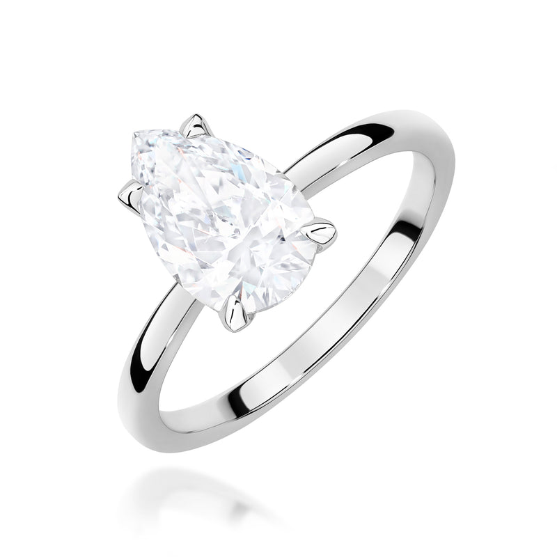Inel Aur 14K cu Diamant de Laborator 1.50 ct, imaginea 9 din 12