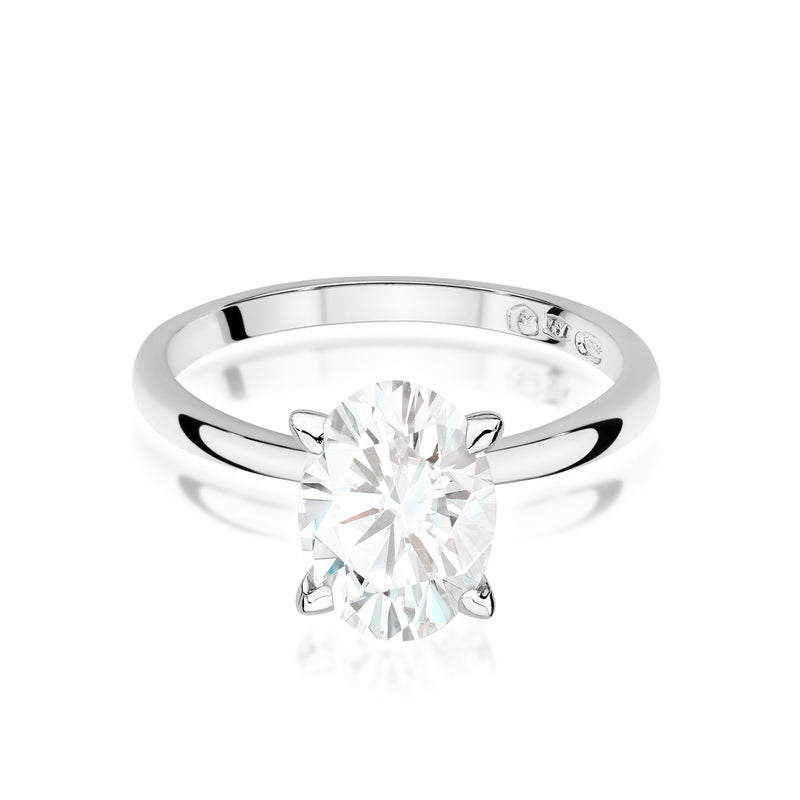 Inel Aur 14K cu Diamant de Laborator 1.50 ct, imaginea 10 din 12
