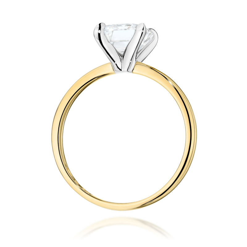 Inel Aur 9K cu Diamant de Laborator 1.50 ct, imaginea 3 din 8