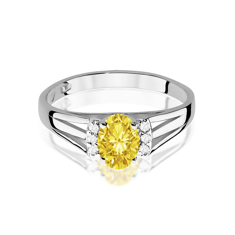 Inel Aur 14K cu Diamante de Laborator 0.55 ct, imaginea 10 din 12