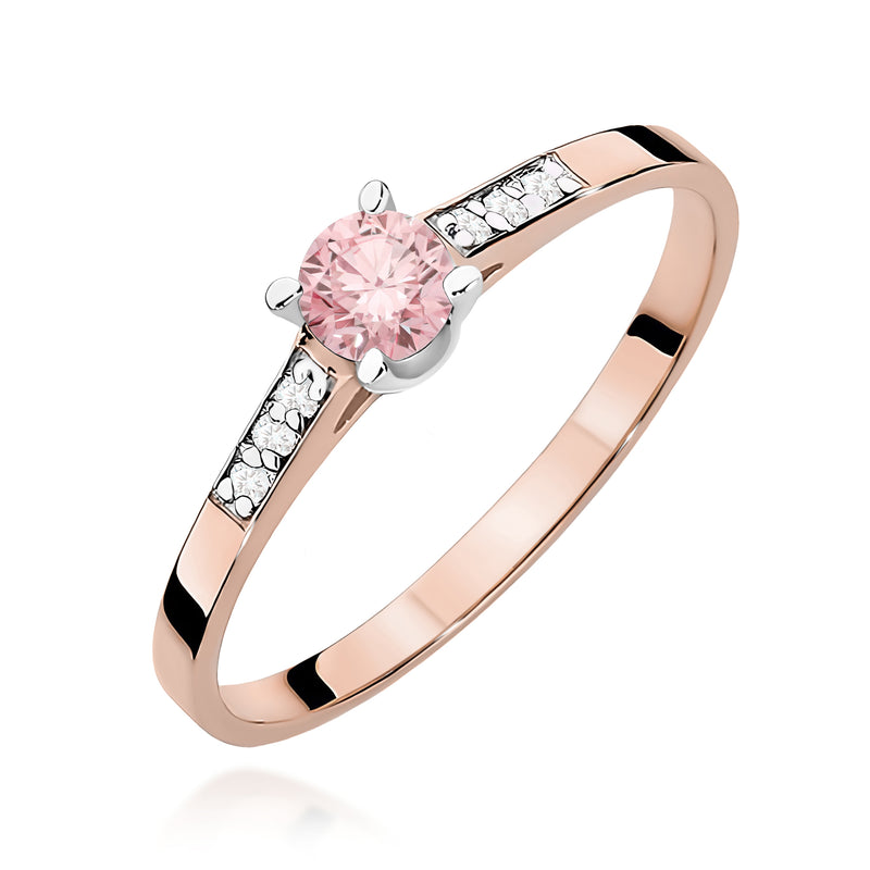 Inel Aur 14K cu Diamante de Laborator 0.21 ct, imaginea 5 din 12