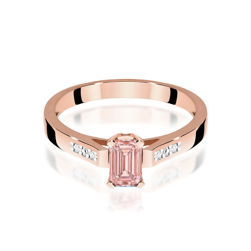 Inel Aur 14K cu Diamante de Laborator 0.54 ct, imaginea 6 din 12