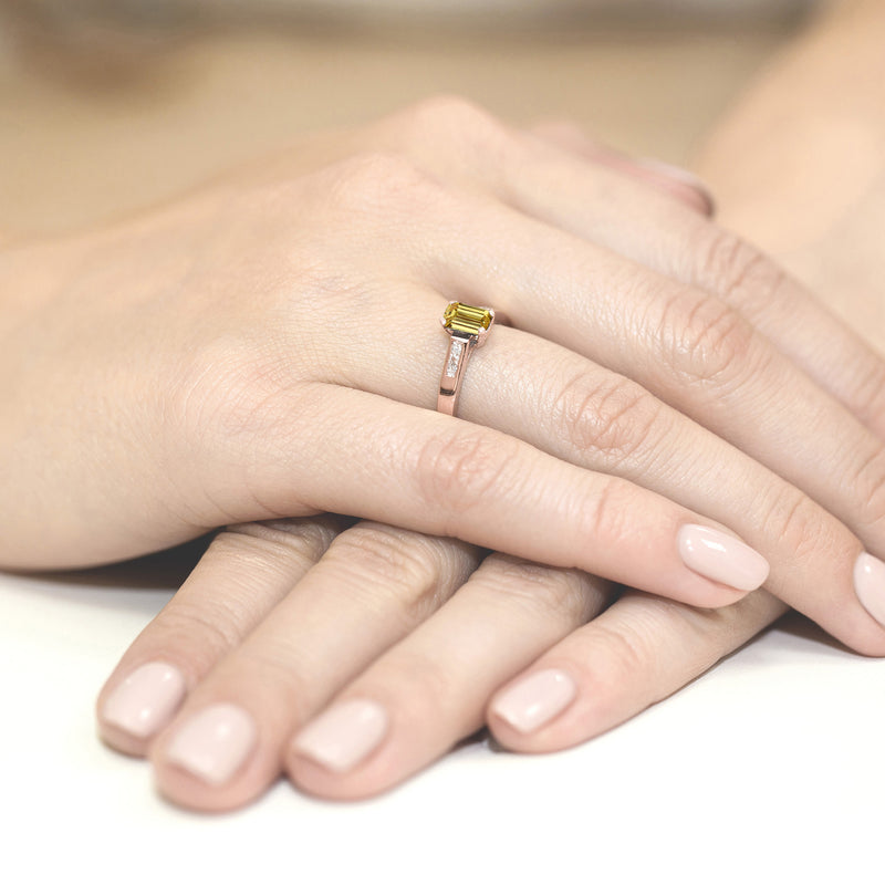 Inel Aur 14K cu Diamante de Laborator 0.54 ct, imaginea 8 din 12