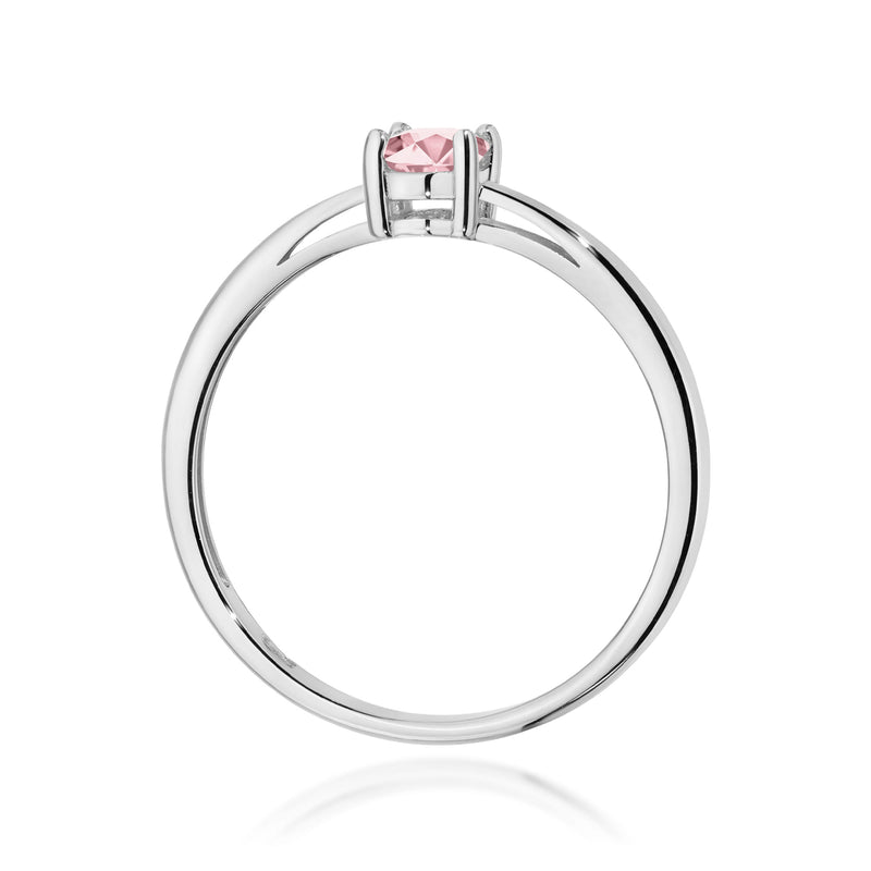 Inel Aur 14K cu Diamant Roz de Laborator 0.50 ct, imaginea 11 din 12