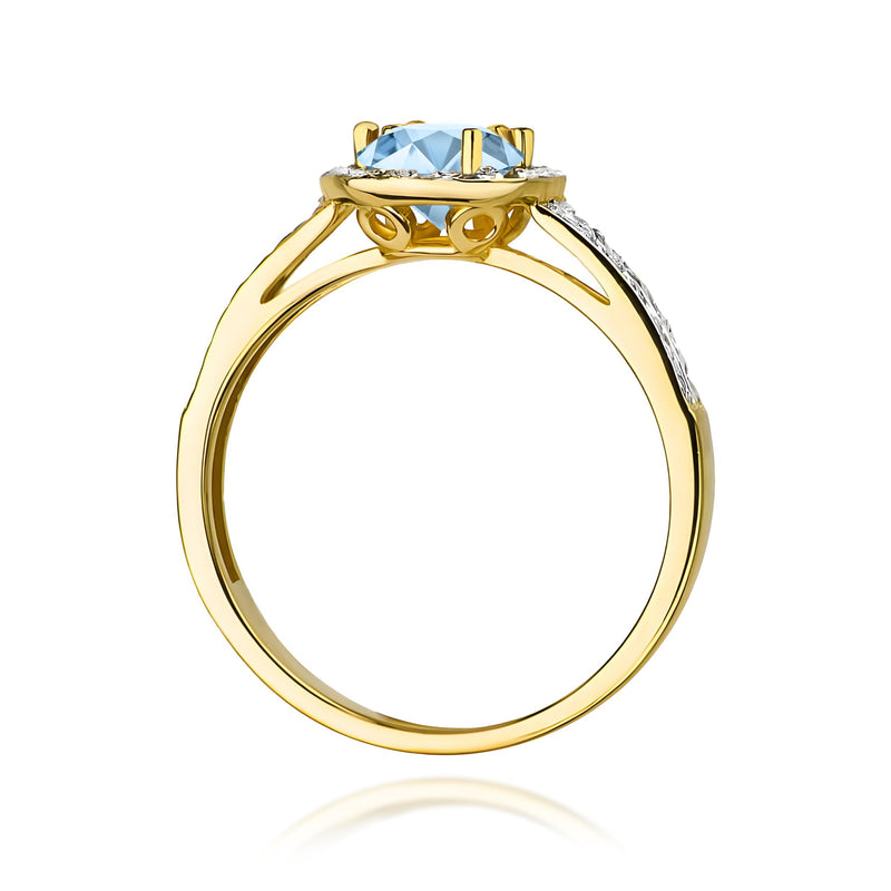 Inel Aur 14K cu Diamante de Laborator 0.70 ct, imaginea 3 din 12