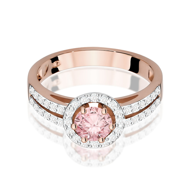 Inel Aur 14K cu Diamante de Laborator 0.70 ct, imaginea 6 din 12