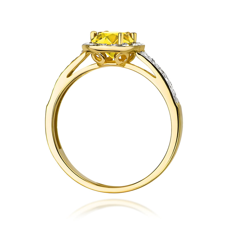 Inel Aur 14K cu Diamante de Laborator 0.70 ct, imaginea 3 din 12