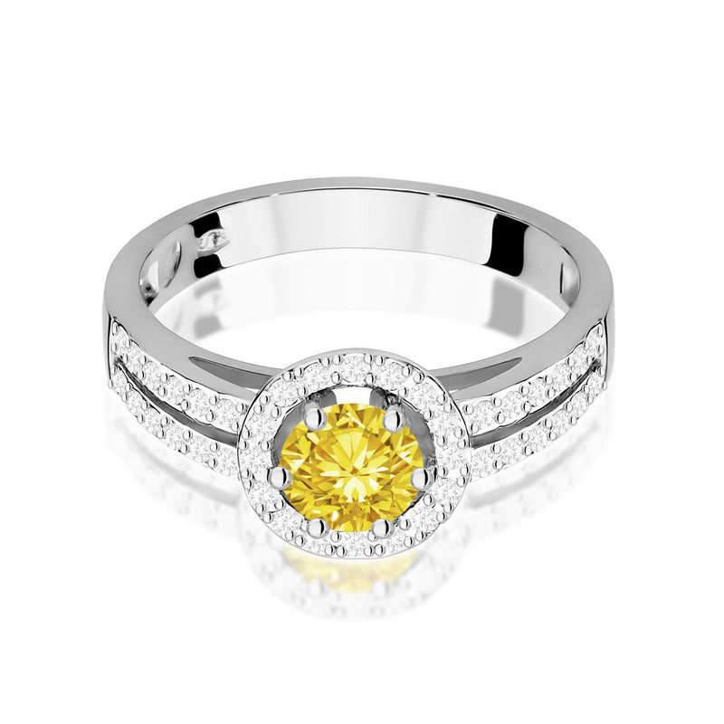 Inel Aur 14K cu Diamante de Laborator 0.70 ct, imaginea 10 din 12