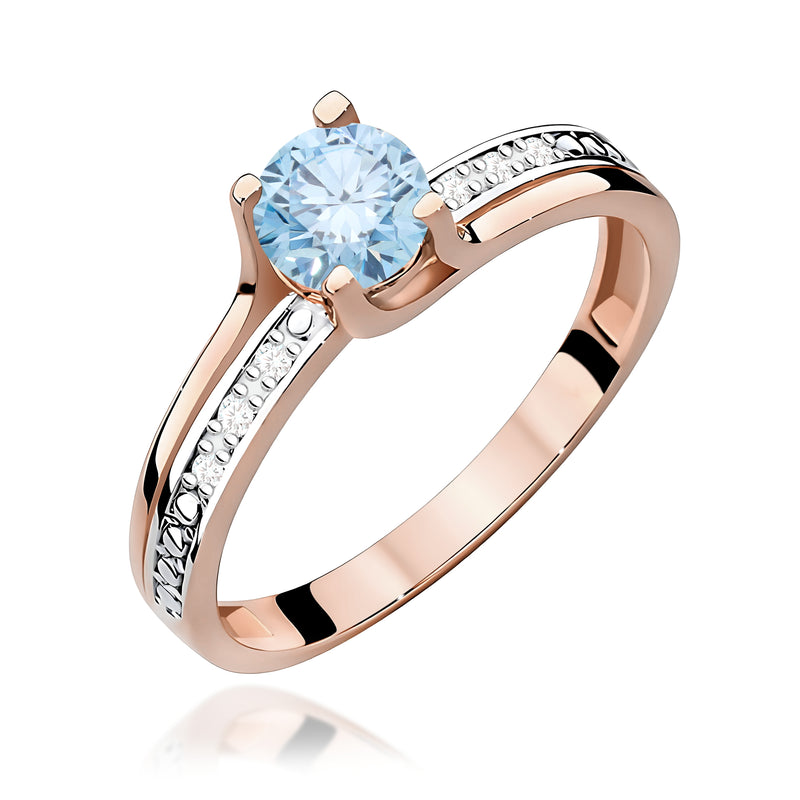 Inel Aur 14K cu Diamante de Laborator 0.53 ct, imaginea 5 din 12