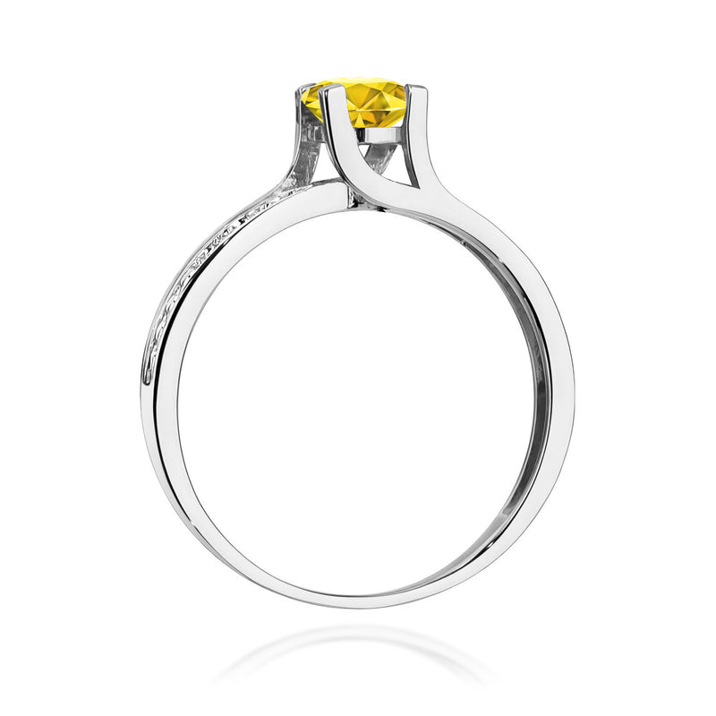 Inel Aur 14K cu Diamante de Laborator 0.53 ct, imaginea 11 din 12