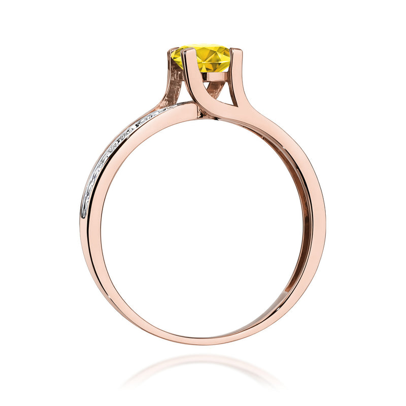 Inel Aur 14K cu Diamante de Laborator 0.53 ct, imaginea 7 din 12