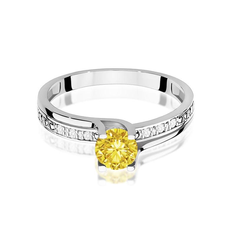 Inel Aur 14K cu Diamante de Laborator 0.53 ct, imaginea 10 din 12