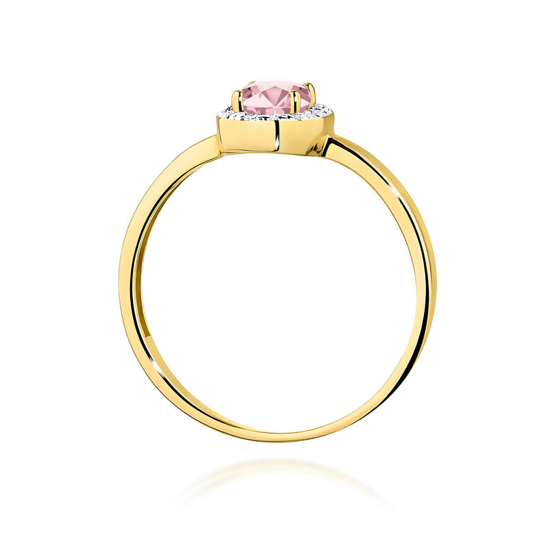 Inel Aur 14K cu Diamante de Laborator 0.58 ct, imaginea 3 din 12
