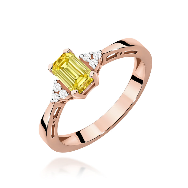 Inel Aur 14K cu Diamante de Laborator 0.53 ct, imaginea 5 din 12