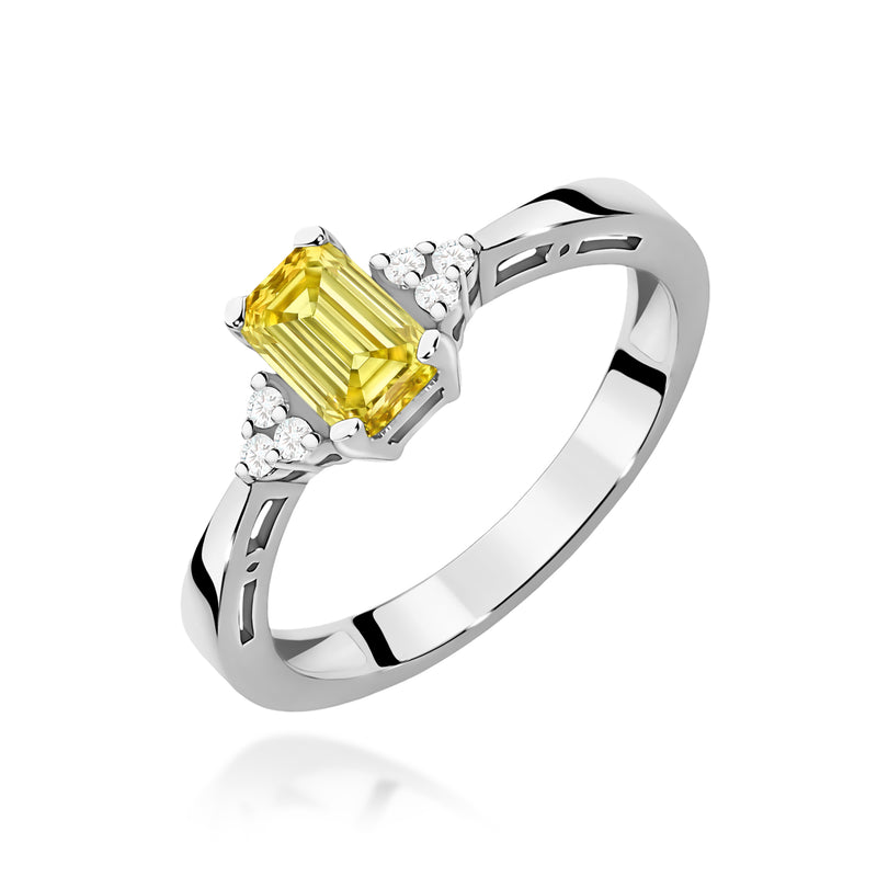 Inel Aur 14K cu Diamante de Laborator 0.53 ct, imaginea 9 din 12