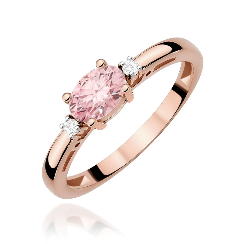 Inel Aur 14K cu Diamante de Laborator 0.53 ct, imaginea 5 din 12