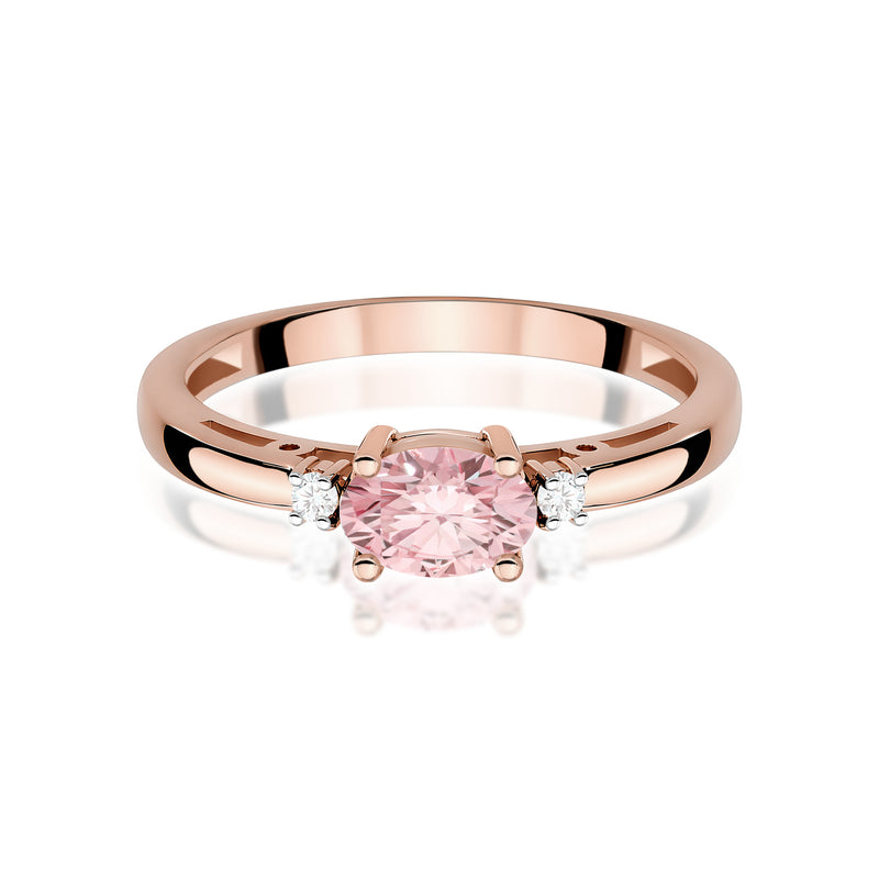 Inel Aur 14K cu Diamante de Laborator 0.53 ct, imaginea 6 din 12