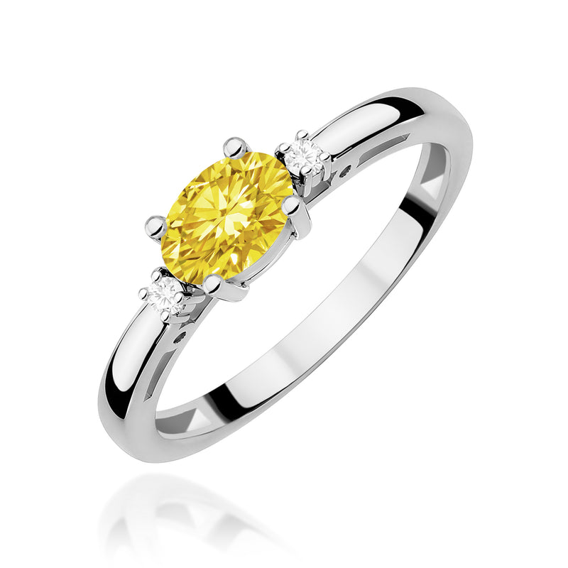 Inel Aur 14K cu Diamante de Laborator 0.53 ct, imaginea 9 din 12