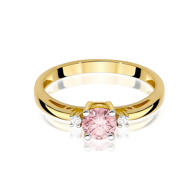 Inel Aur 14K cu Diamante de Laborator 0.53 ct, imaginea 2 din 12