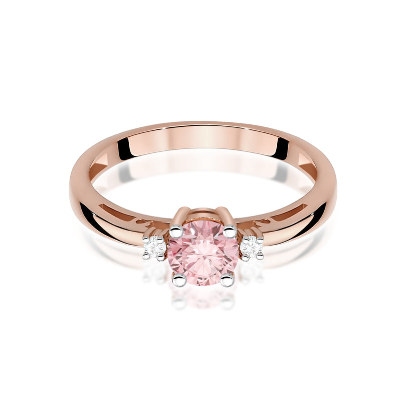 Inel Aur 14K cu Diamante de Laborator 0.53 ct, imaginea 6 din 12