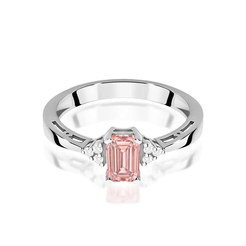 Inel Aur 9K cu Diamante de Laborator 0.53 ct, imaginea 6 din 8
