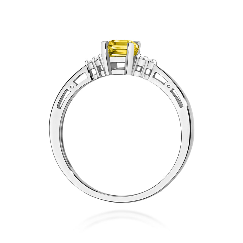 Inel Aur 9K cu Diamante de Laborator 0.53 ct, imaginea 7 din 8