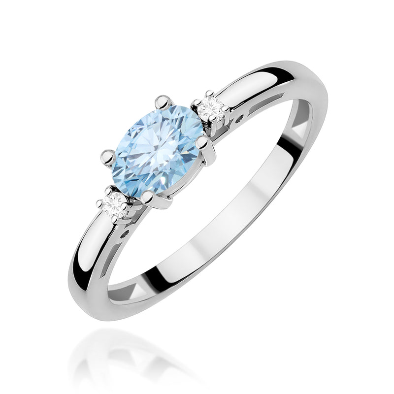 Inel Aur 9K cu Diamante de Laborator 0.53 ct, imaginea 5 din 8
