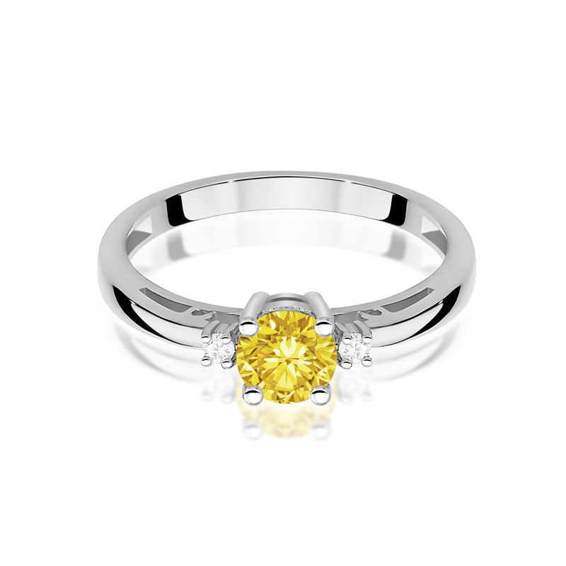 Inel Aur 9K cu Diamante de Laborator 0.53 ct, imaginea 6 din 8