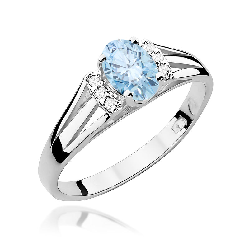 Inel Aur 9K cu Diamante de Laborator 0.55 ct, imaginea 5 din 8