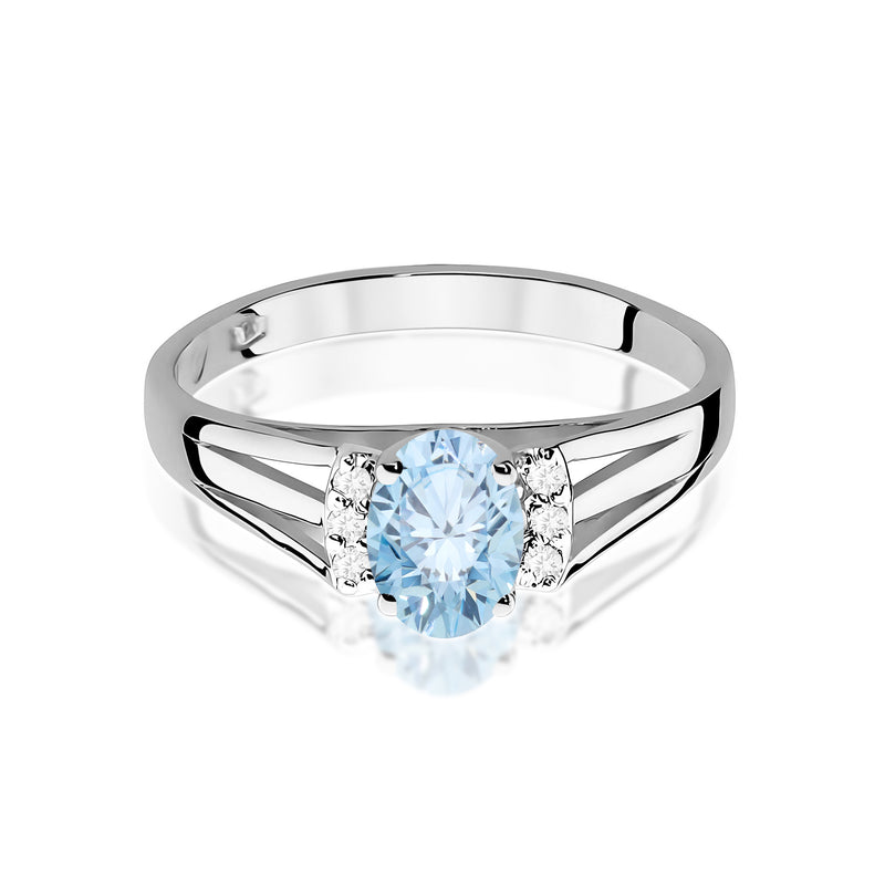 Inel Aur 9K cu Diamante de Laborator 0.55 ct, imaginea 6 din 8