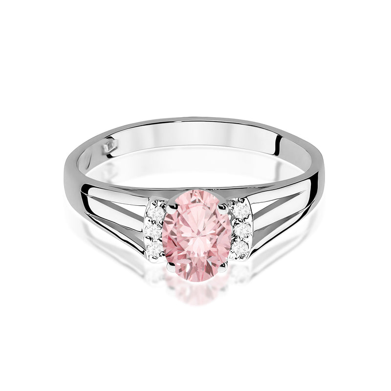 Inel Aur 9K cu Diamante de Laborator 0.55 ct, imaginea 6 din 8