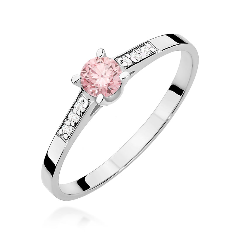 Inel Aur 9K cu Diamante de Laborator 0.21 ct, imaginea 5 din 8