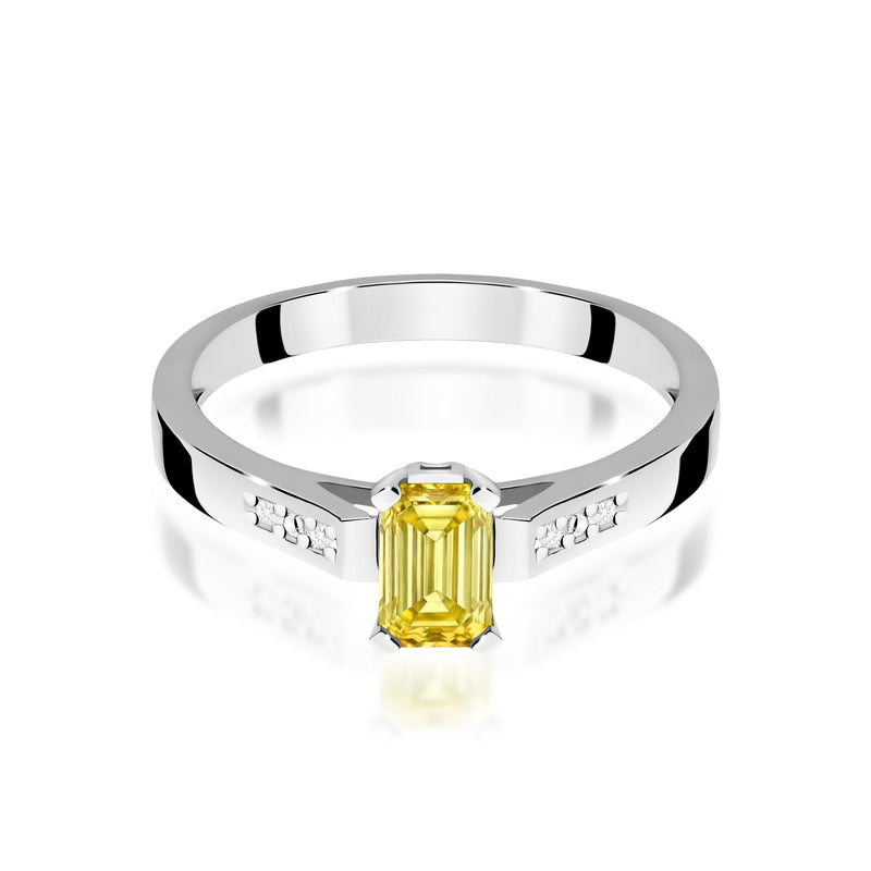 Inel Aur 9K cu Diamante de Laborator 0.54 ct, imaginea 6 din 8