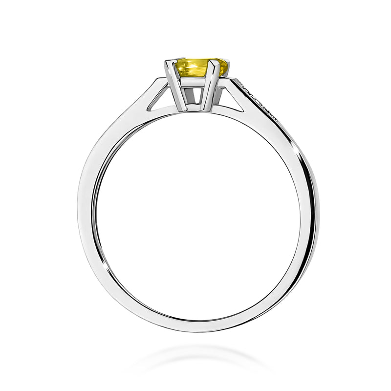Inel Aur 9K cu Diamante de Laborator 0.54 ct, imaginea 7 din 8