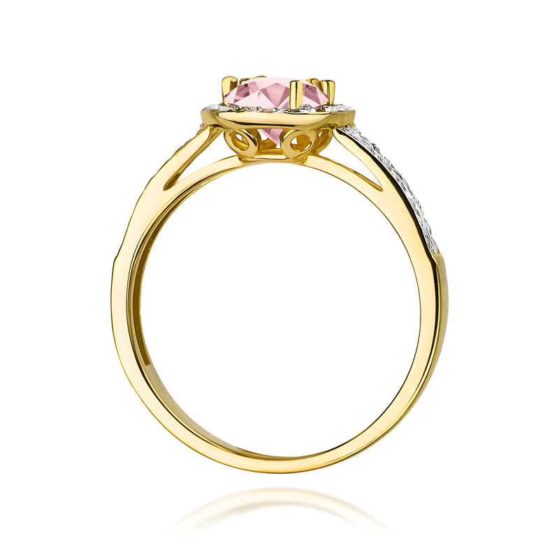 Inel Aur 9K cu Diamante de Laborator 0.70 ct, imaginea 3 din 8