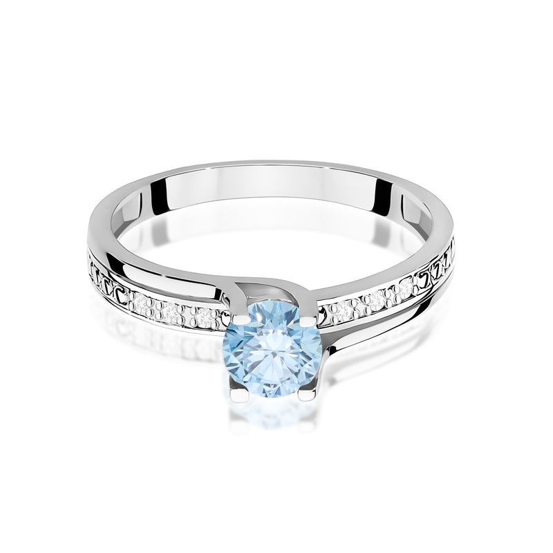 Inel Aur 9K cu Diamante de Laborator 0.53 ct, imaginea 6 din 8