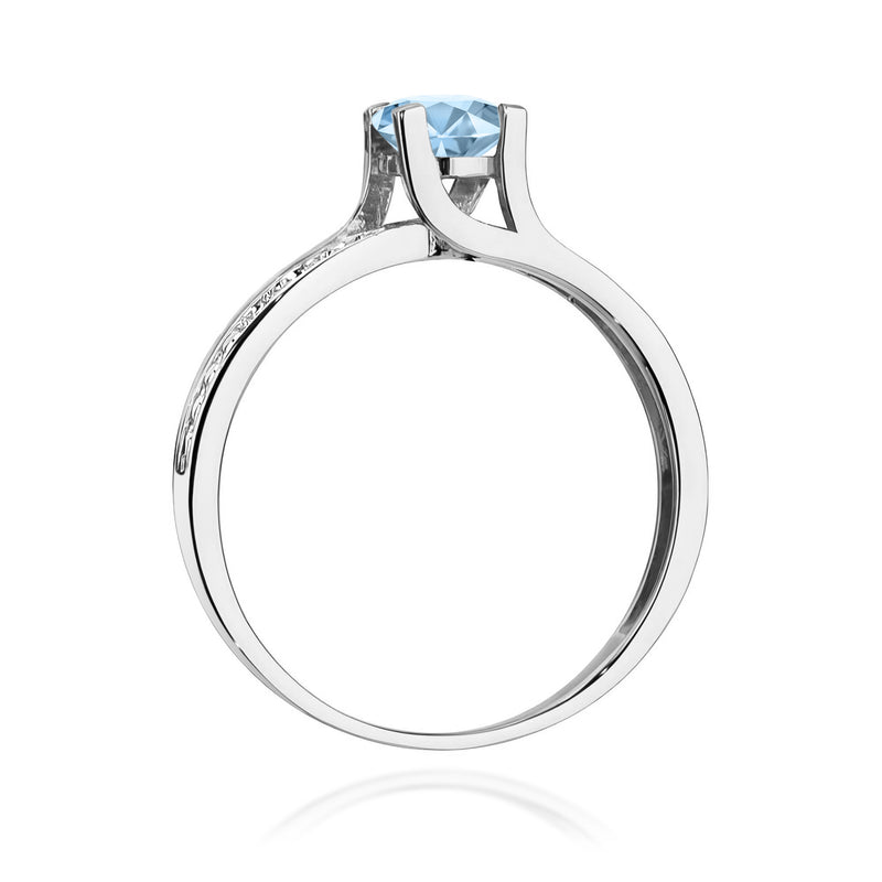 Inel Aur 9K cu Diamante de Laborator 0.53 ct, imaginea 7 din 8