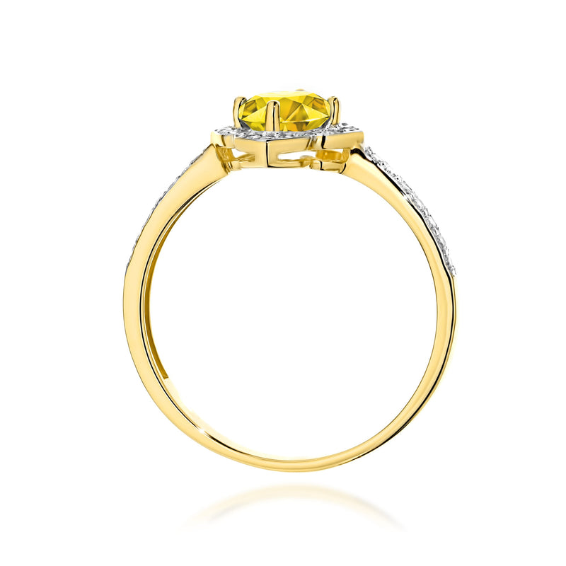 Inel Aur 14K cu Diamante de Laborator 0.63 ct, imaginea 3 din 12