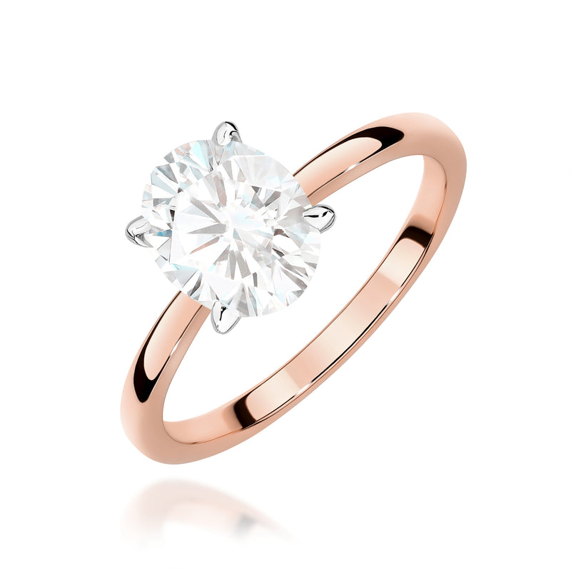Inel Aur 14K cu Diamant de Laborator 1.00 ct, imaginea 4 din 9