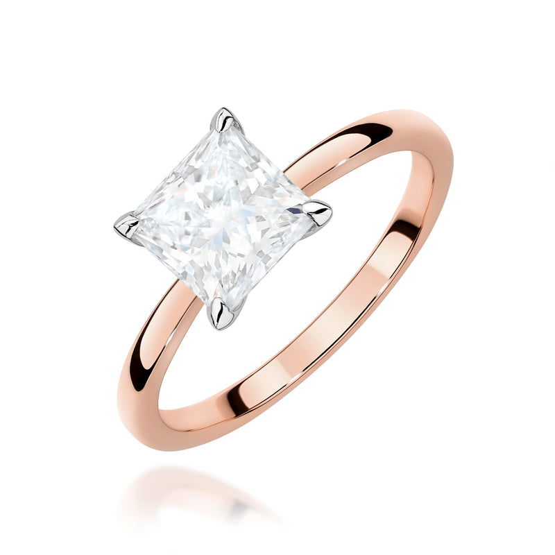 Inel Aur 14K cu Diamant de Laborator 1.00 ct, imaginea 4 din 9