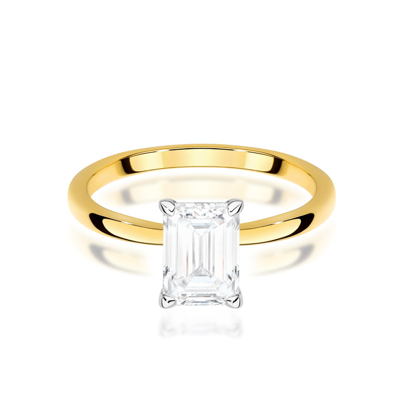 Inel Aur 14K cu Diamant de Laborator 1.00 ct, imaginea 2 din 9