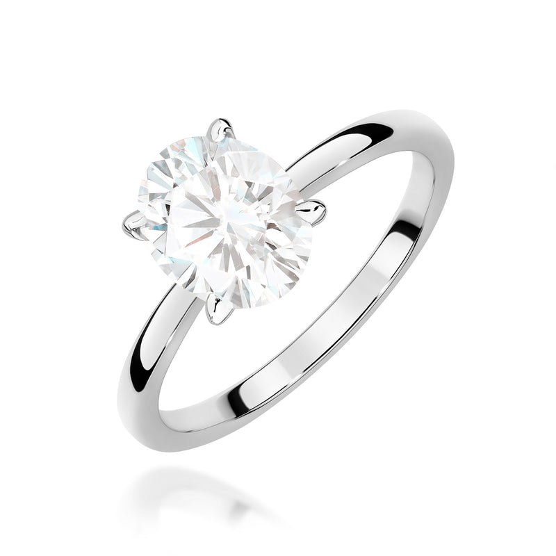 Inel Aur 9K cu Diamant de Laborator 1.00 ct, imaginea 4 din 6