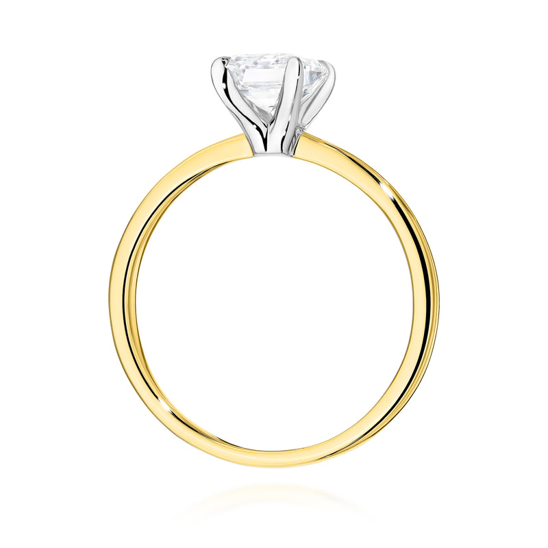 Inel Aur 9K cu Diamant de Laborator 1.00 ct, imaginea 3 din 6