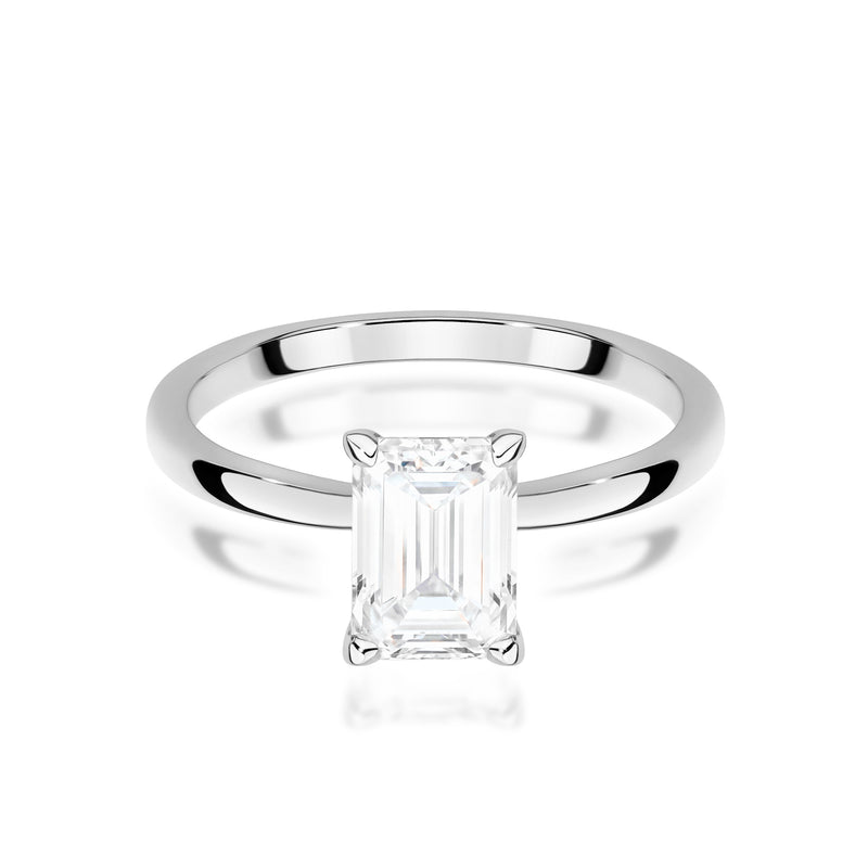 Inel Aur 9K cu Diamant de Laborator 1.00 ct, imaginea 5 din 6