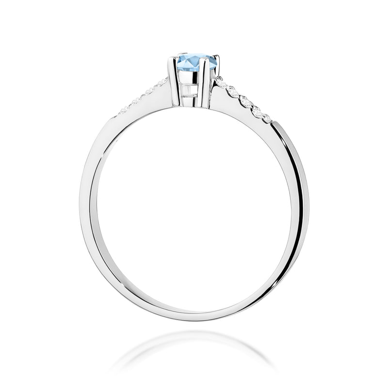Inel Aur 14K cu Diamante de Laborator 0.22 ct, imaginea 11 din 12