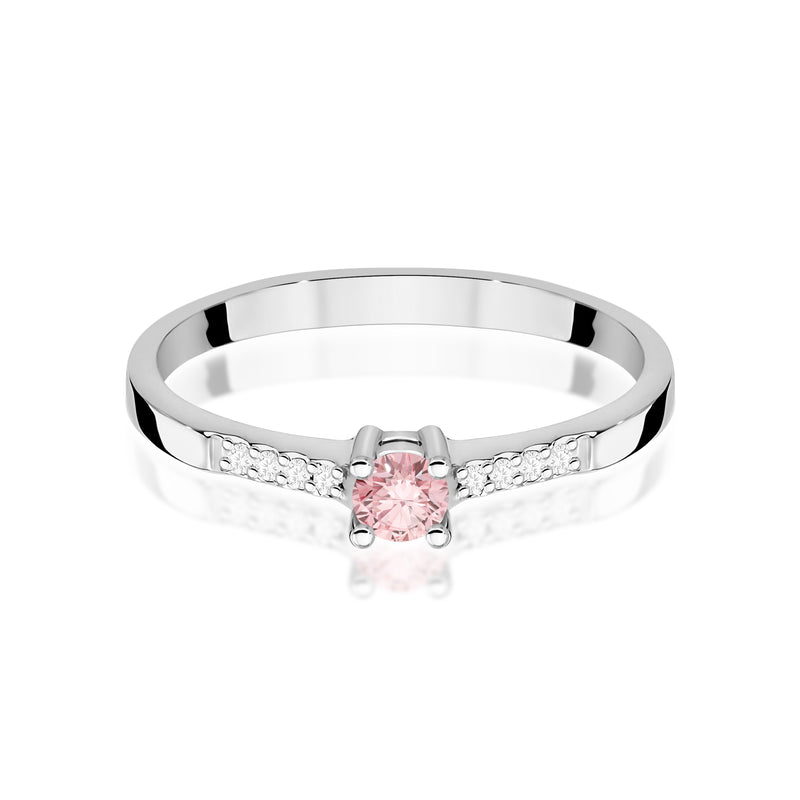 Inel Aur 14K cu Diamante de Laborator 0.22 ct, imaginea 10 din 12