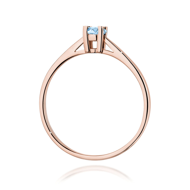 Inel Aur 14K cu Diamant de Laborator 0.15 ct, imaginea 7 din 12